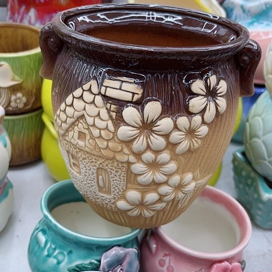 多肉绿植陶瓷花盆9.9包邮