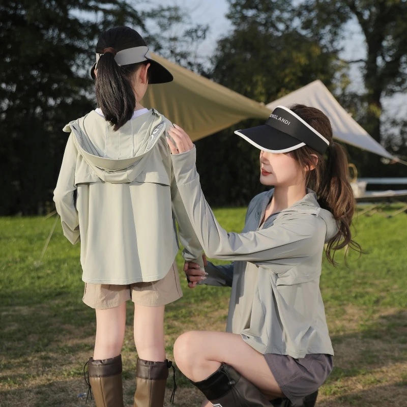 UPF100+【亲子防晒衣】夏季新款儿童防晒衣防紫外线薄款透气防晒服