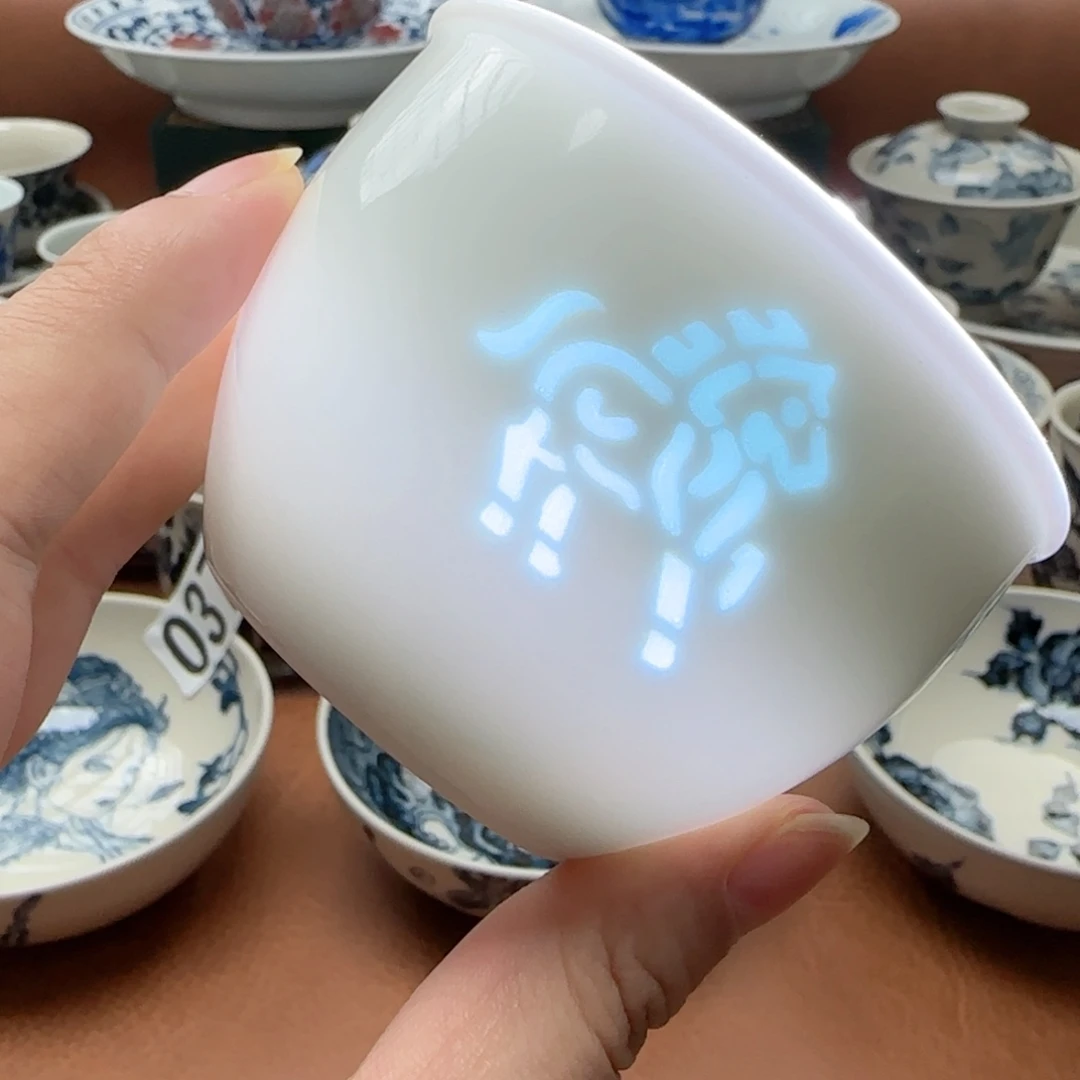 景德镇纯手工纯手绘主人杯