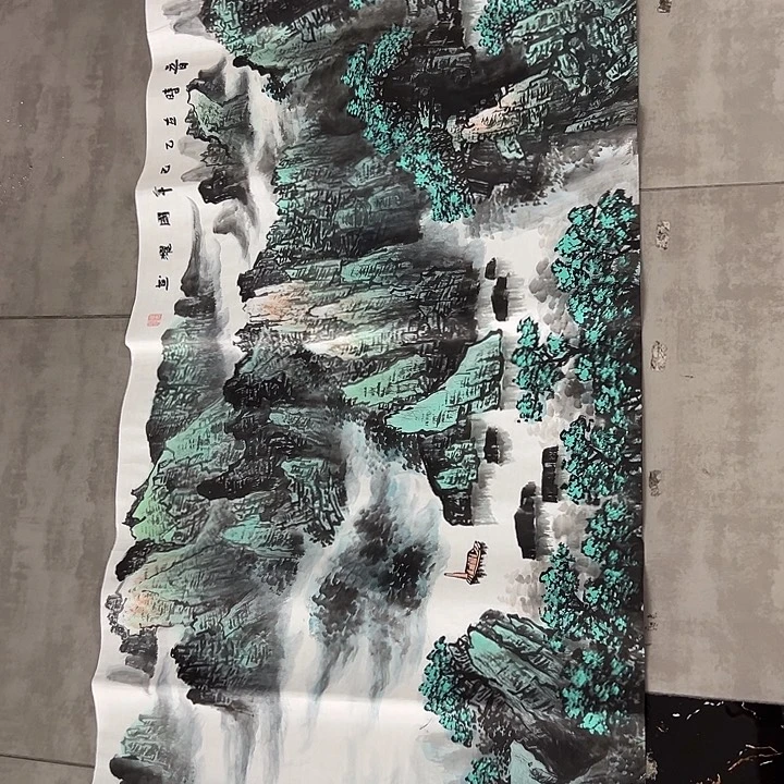 国画精品手绘作品