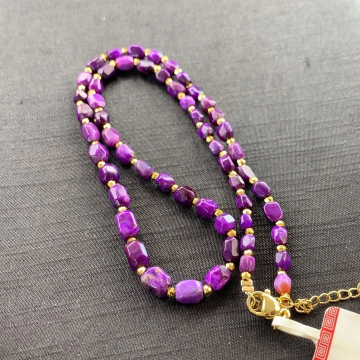 未镶嵌苏纪石（舒俱来）项链