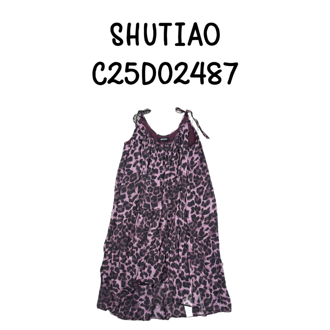 【SHUTIAO】2025夏季：新款小众设计款连衣裙C25D02487