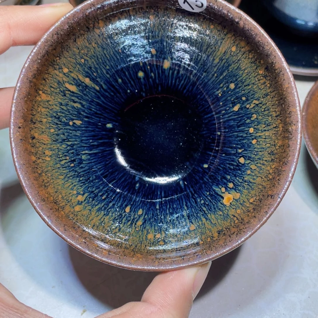 茶盏龙窑柴烧建盏13