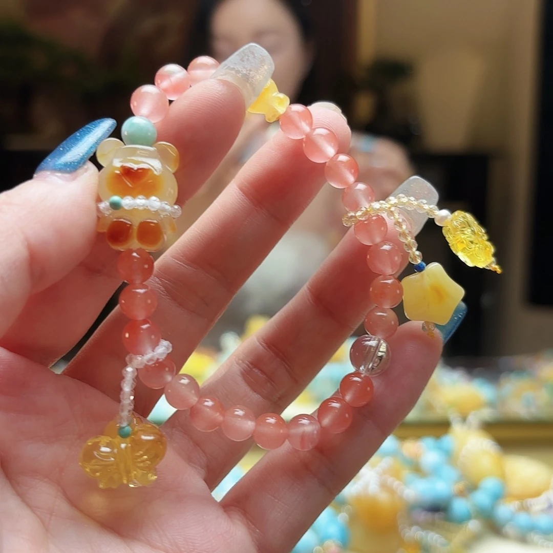 琥珀未镶嵌手镯琥珀