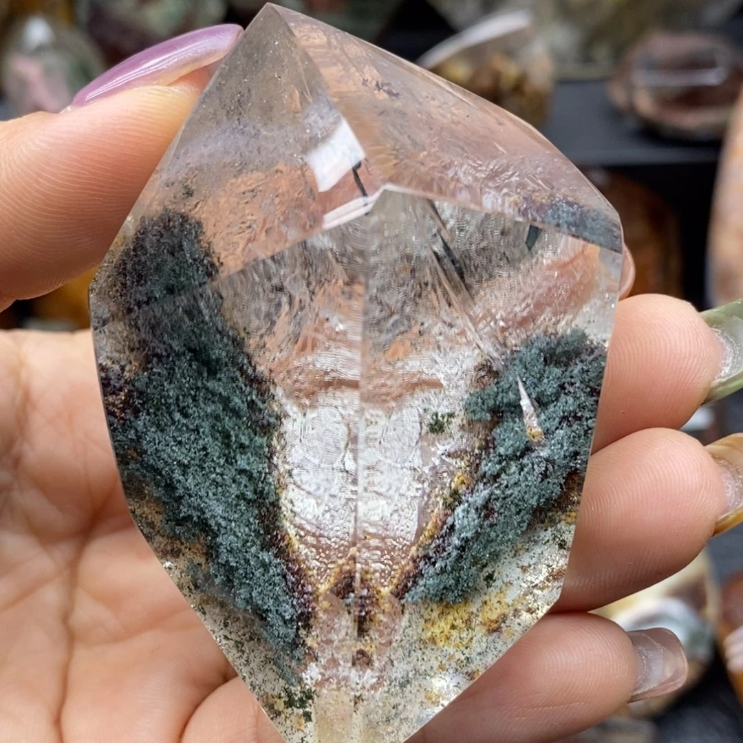 珠宝半成品水晶未镶嵌