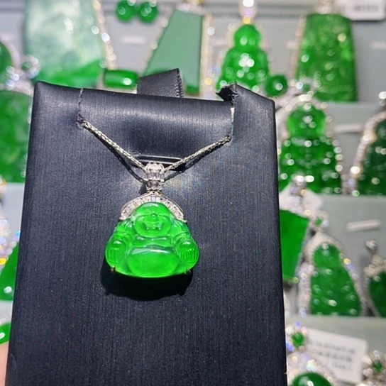 颈饰未镶嵌翡翠吊坠2