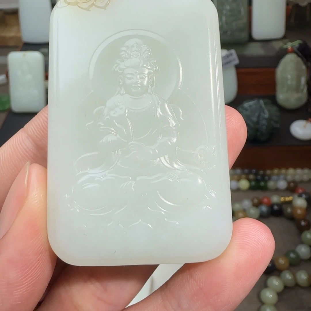 和田玉牌子未镶嵌?****?