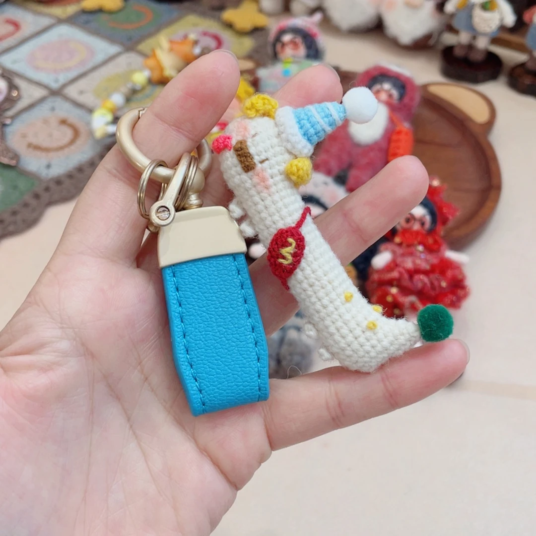 遗***儿编织品小狗狗挂件