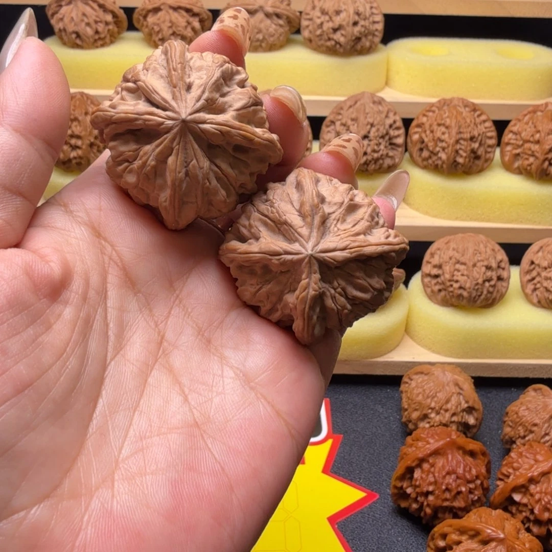 吊坠文玩核桃御喜四楞