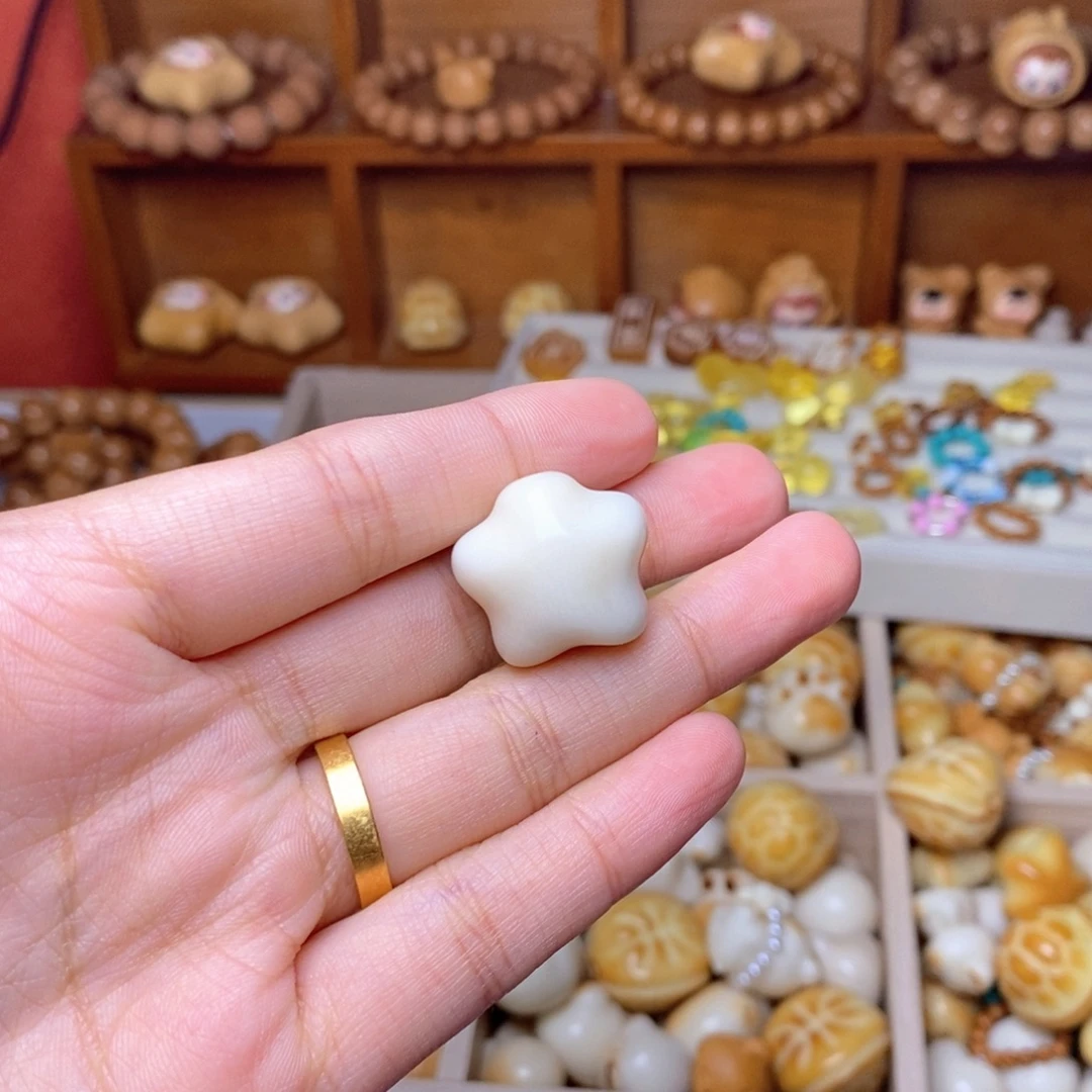 猴头核桃手串星星