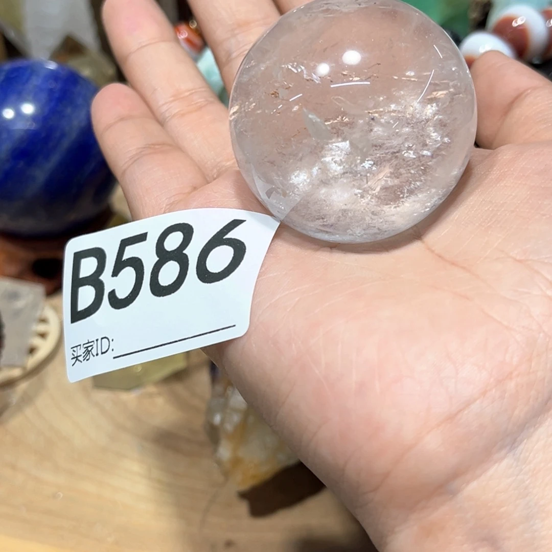 未镶嵌珠宝半成品水晶多样性发其一微瑕坑