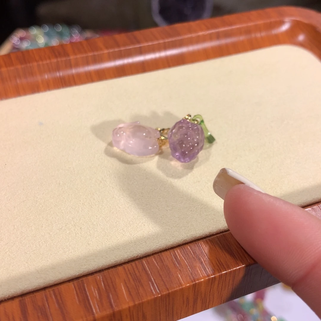 水晶多样性发货一件银S925镶嵌