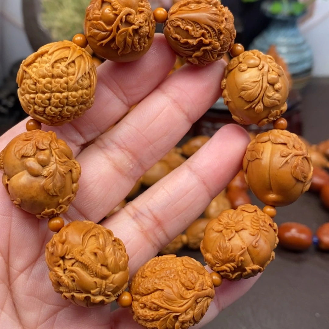 【闪购商品】橄榄核吊坠水果八宝