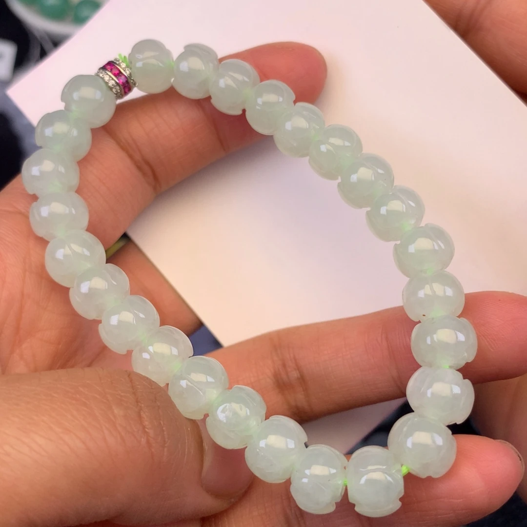 翡翠未镶嵌颈饰天然缅甸翡翠A货