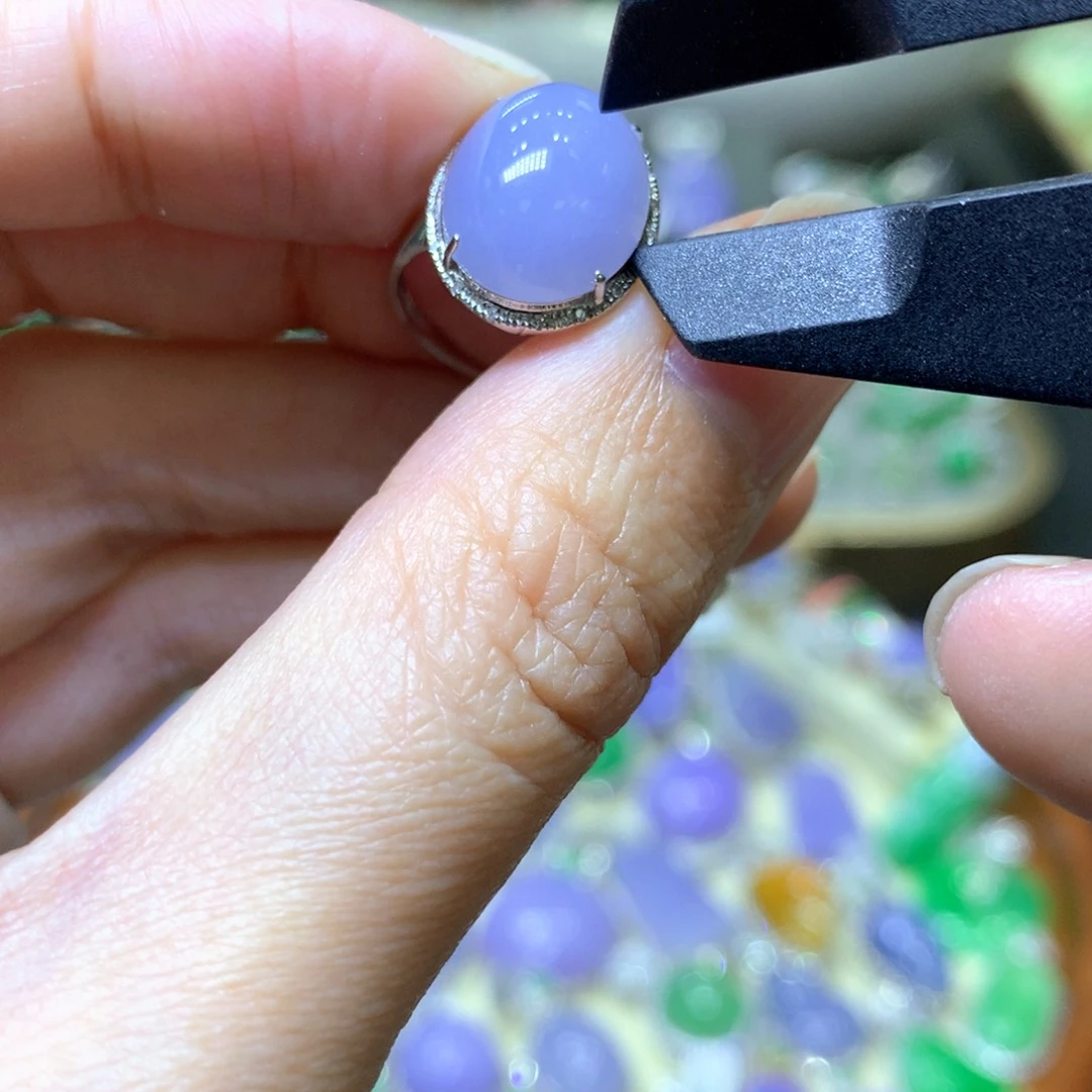 【闪购商品】翡翠颈饰18K金镶嵌翡翠吊坠项链