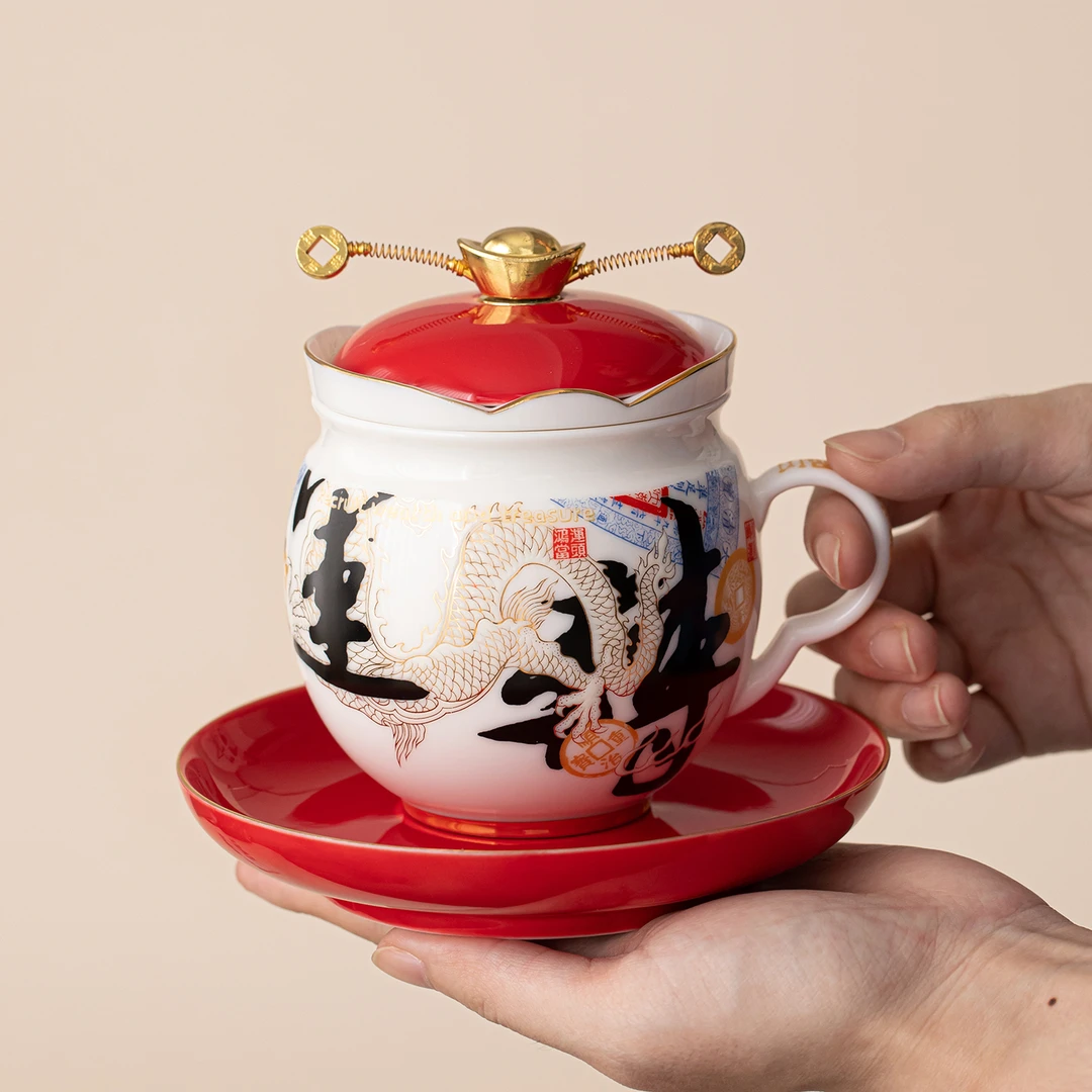 陶瓷马克杯2025新款特别好看的高级感轻奢个人专用的下午茶杯水杯