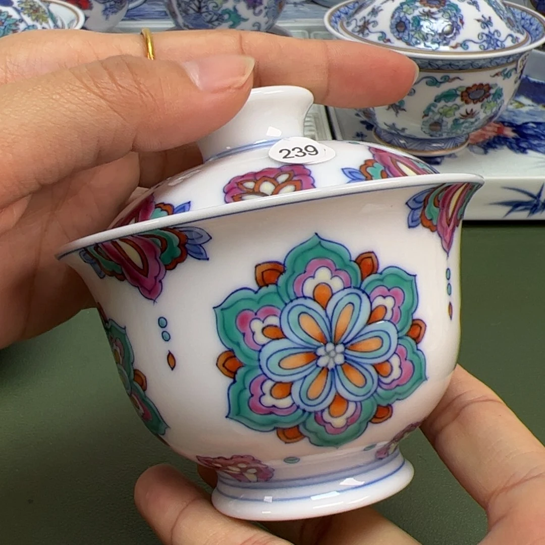 杯景德镇纯手绘茶具239