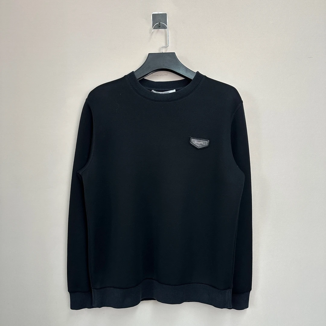 99新 Givenchy/纪梵希 皮牌标语字母卫衣/M码/价7900