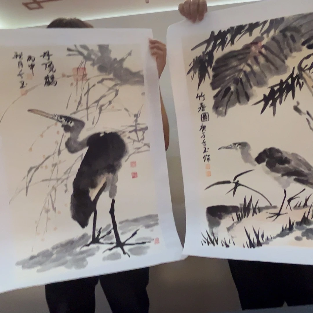 国画书法作品欣赏，书法