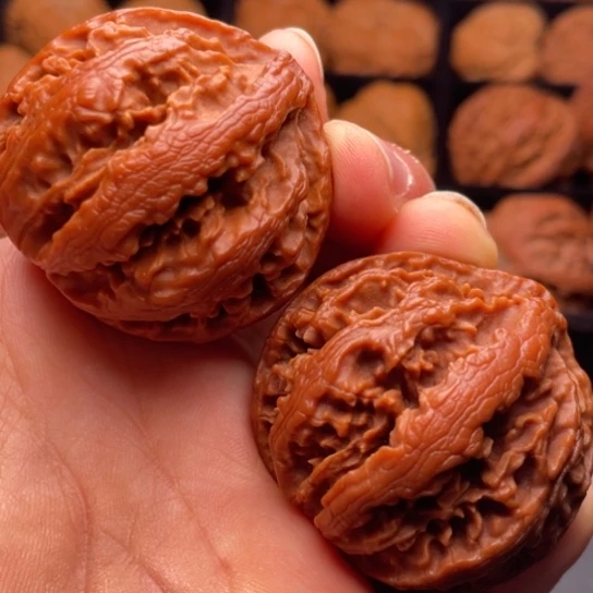 文玩核桃把件秦岭山脉核桃