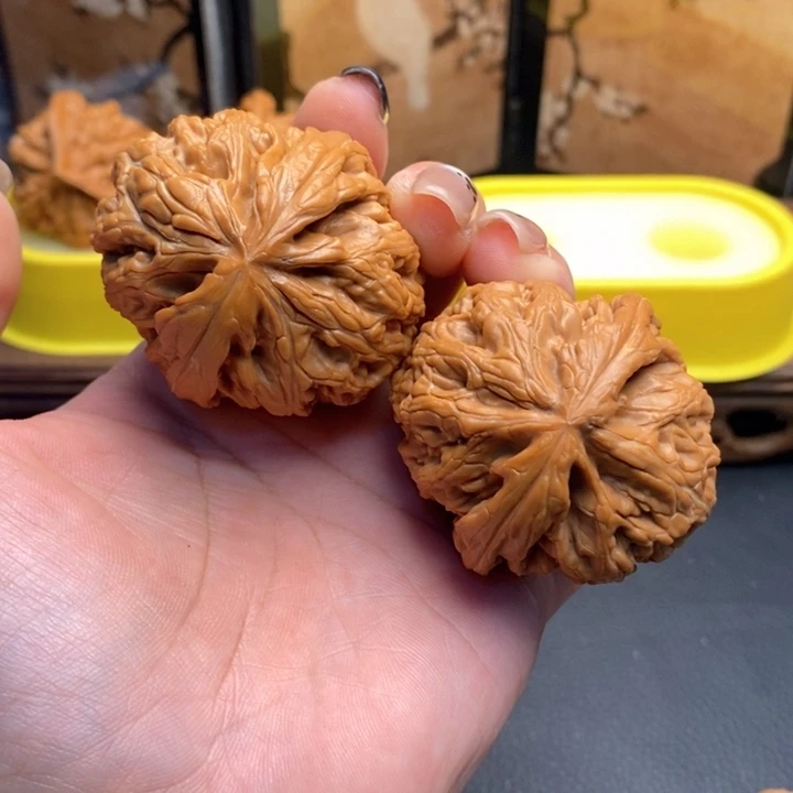 待****把件文玩核桃531红锦鲤47