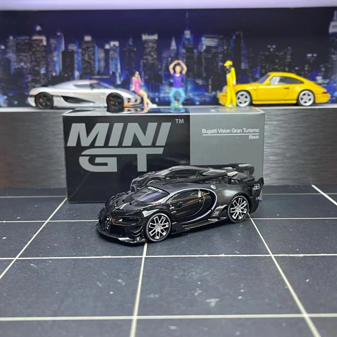 价格已开 现货MINIGT 1:64 #795 布加迪 Bugatti VGT合金汽车模型