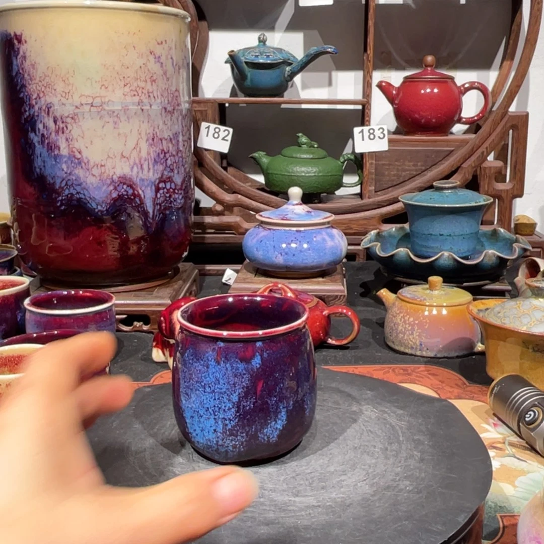 中国神后钧瓷茶器