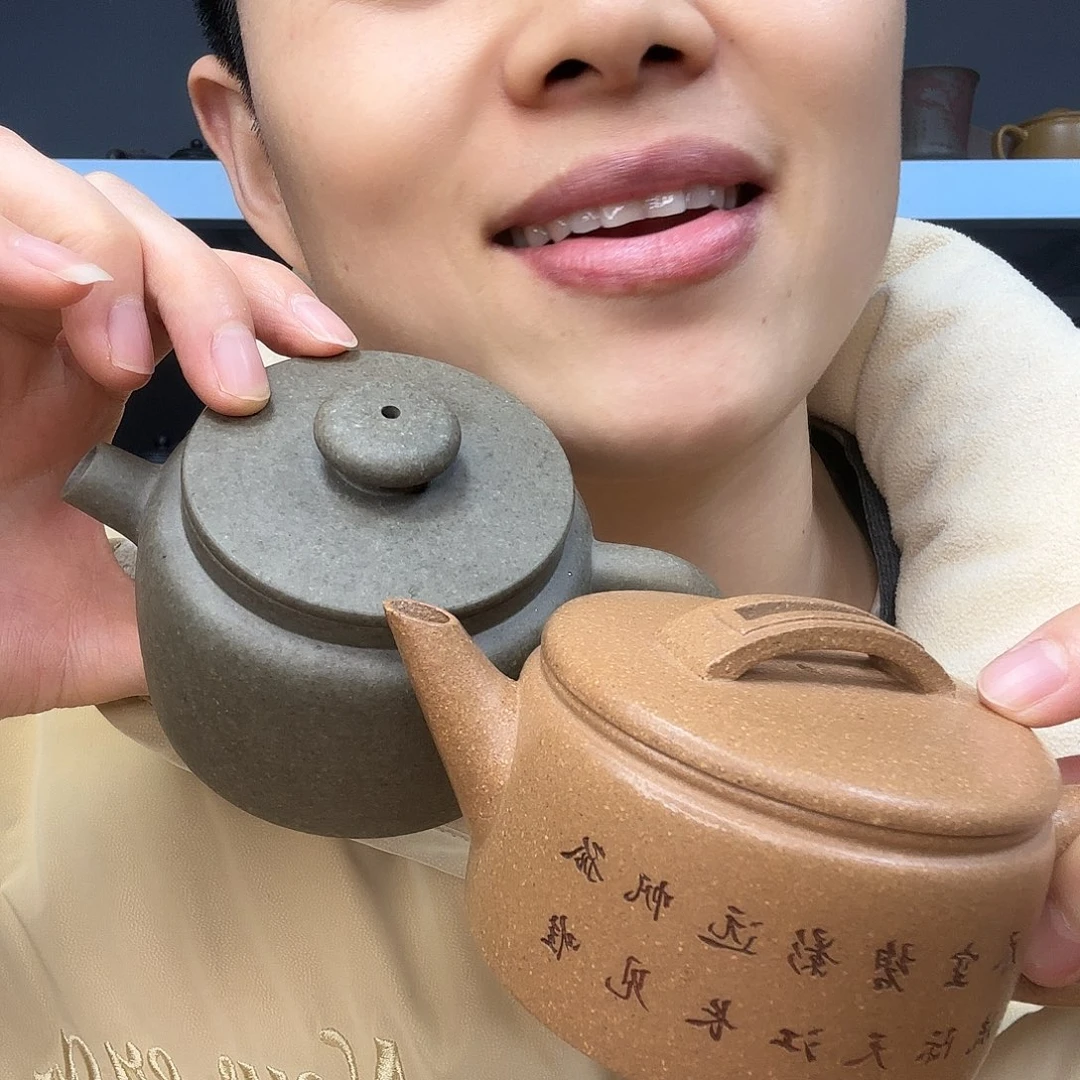 紫砂茶壶民间手艺人全手工制作