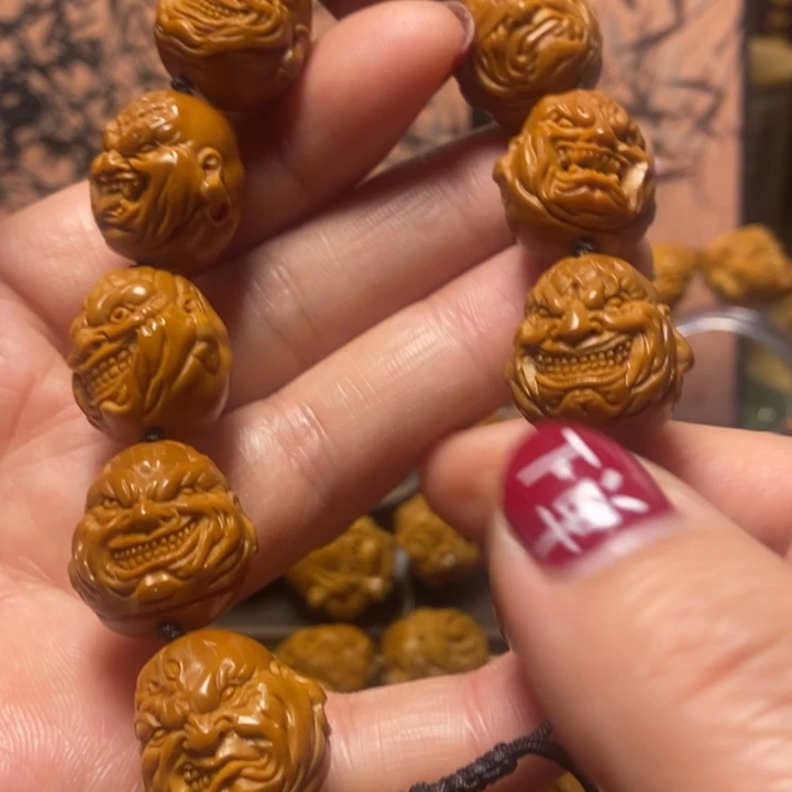 橄榄核手串/手链瞎*腾蒙面恶僧