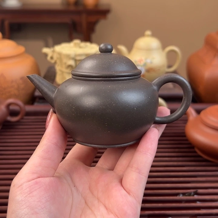 茶壶紫砂天青水平130cc