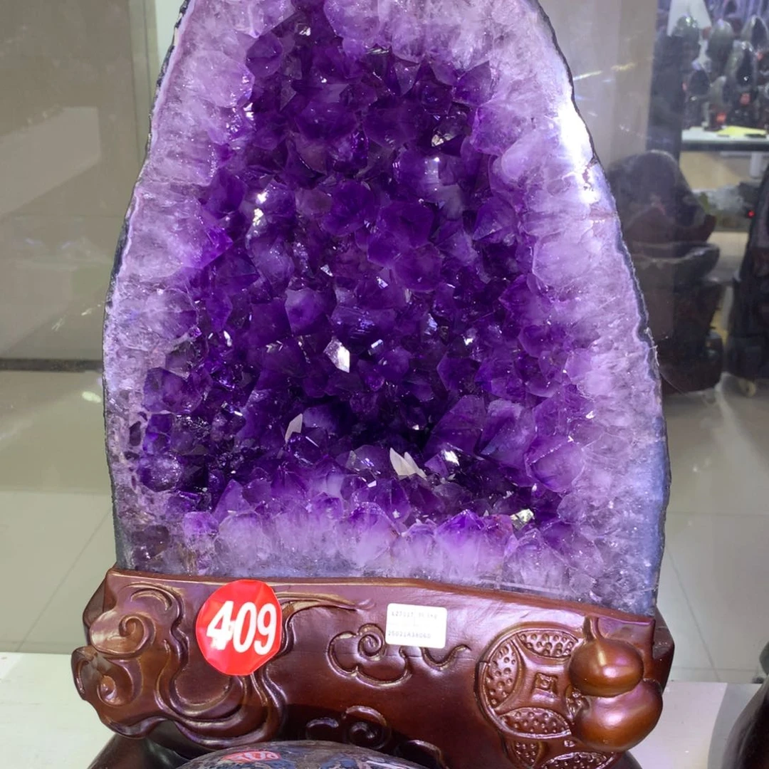 未镶嵌紫晶大型摆件（非配饰）晶