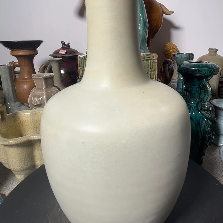 翁***摆件陶瓷瓶器型美观大方