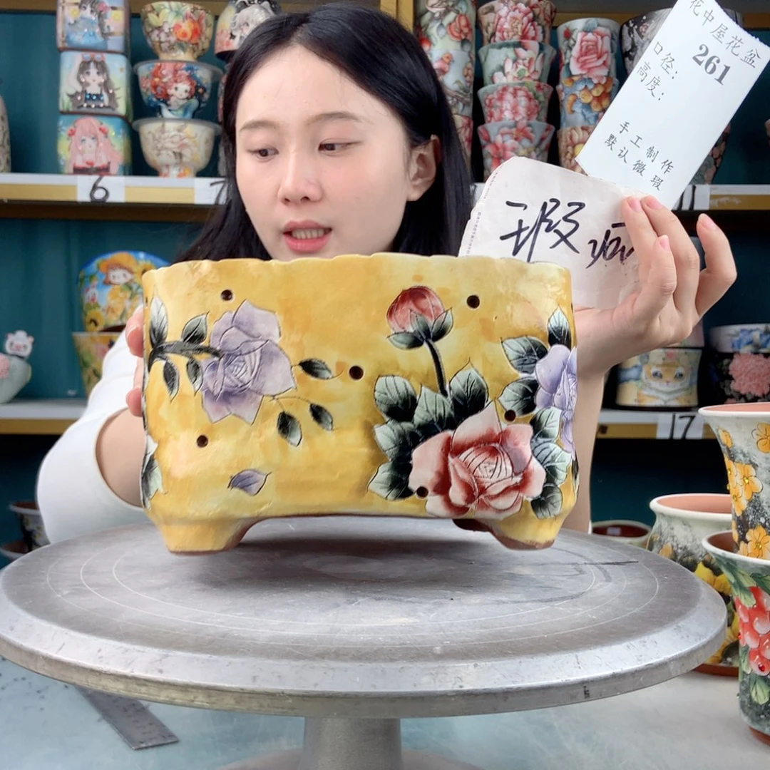 罐一****官景德镇手工瑕疵261