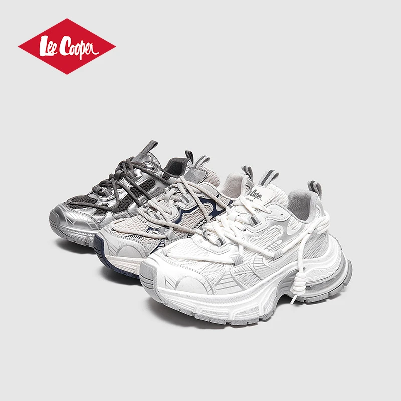 LEE COOPER春夏新款复古老爹鞋女款爆款百搭厚底旅游时尚春夏ins