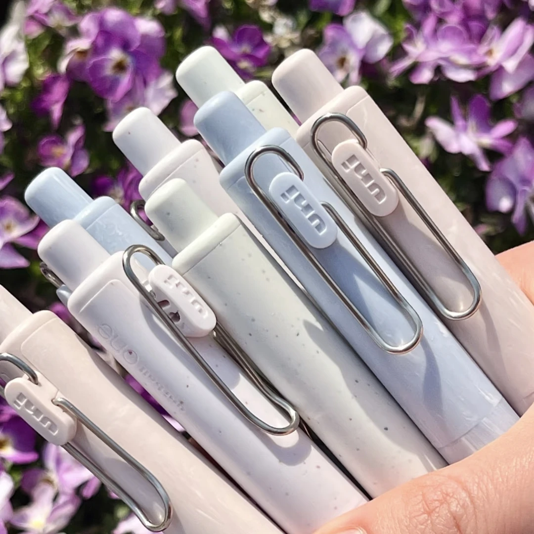 日本uni/三菱笔小浓芯胖泡泡球限定小胖笔低重心速干浓墨中性笔