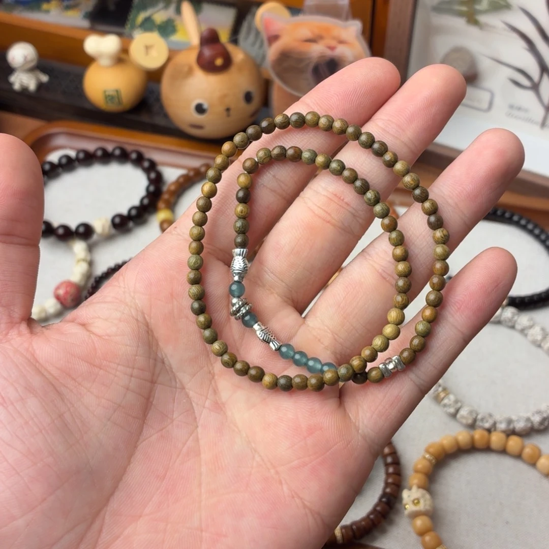 维腊木（绿檀）手串/手链