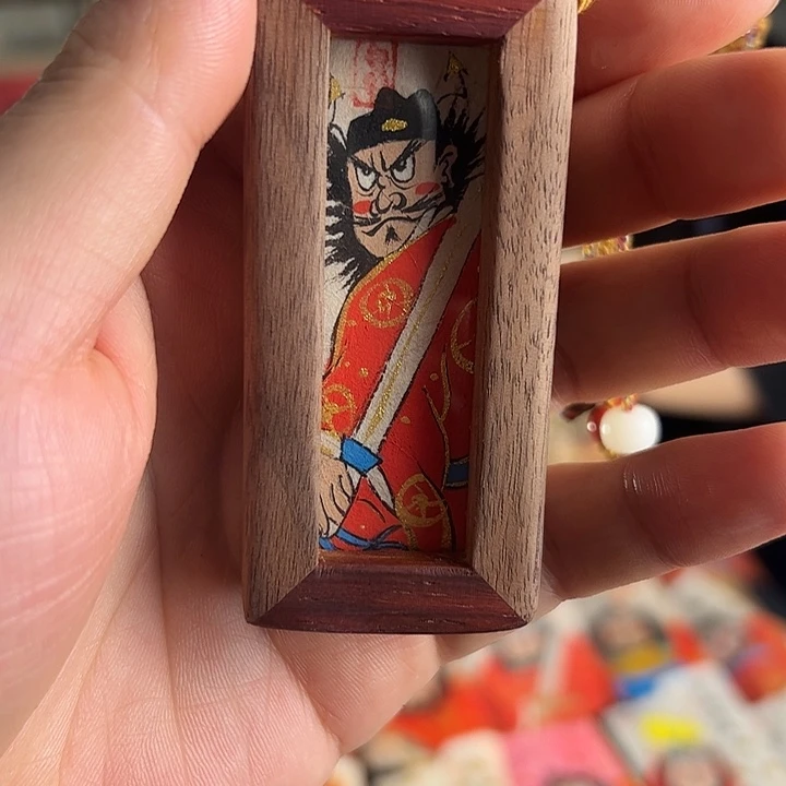 纯手绘钟馗文创画