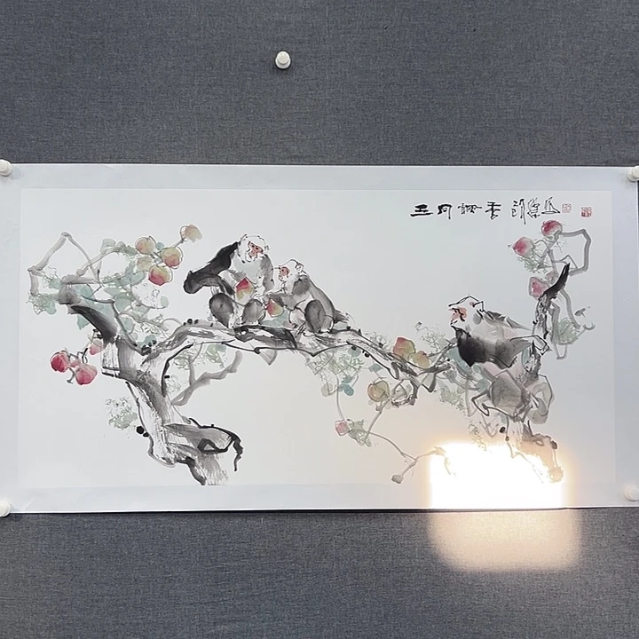 国画书画作品多次