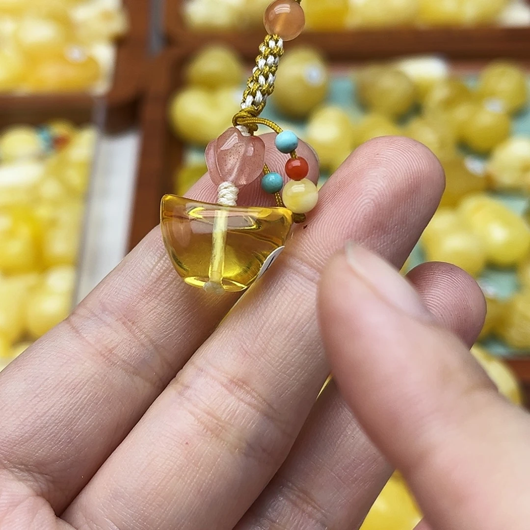 蜜蜡未镶嵌裸石天然