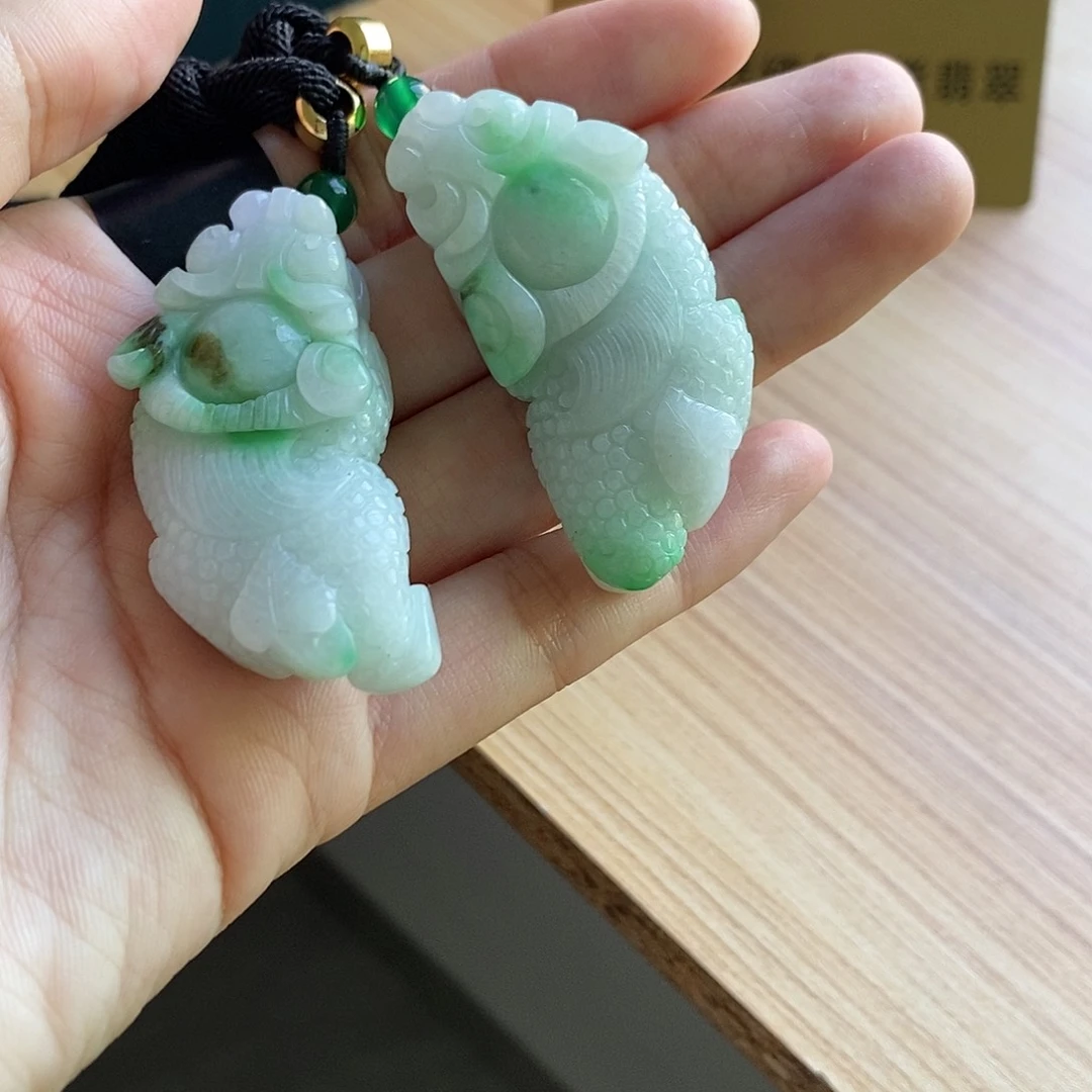【闪购商品】颈饰未镶嵌翡翠天然缅甸A货翡翠