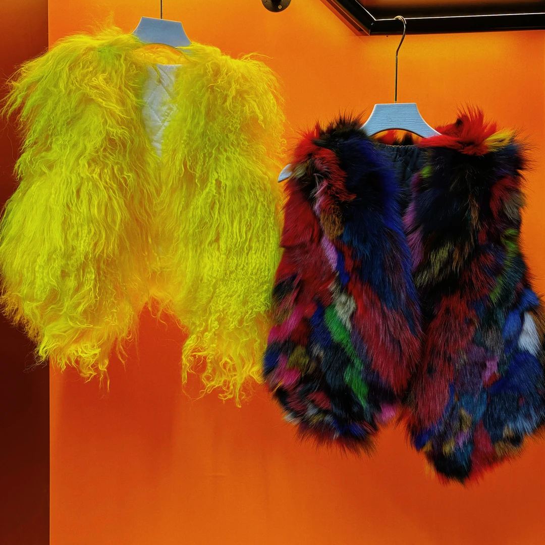 飞哥➕皮草马甲秋冬（介意掉毛勿拍）