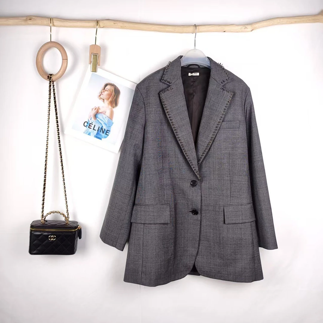99新 MIU MIU/缪缪  海囤K/缪缪上衣/36码/he91318