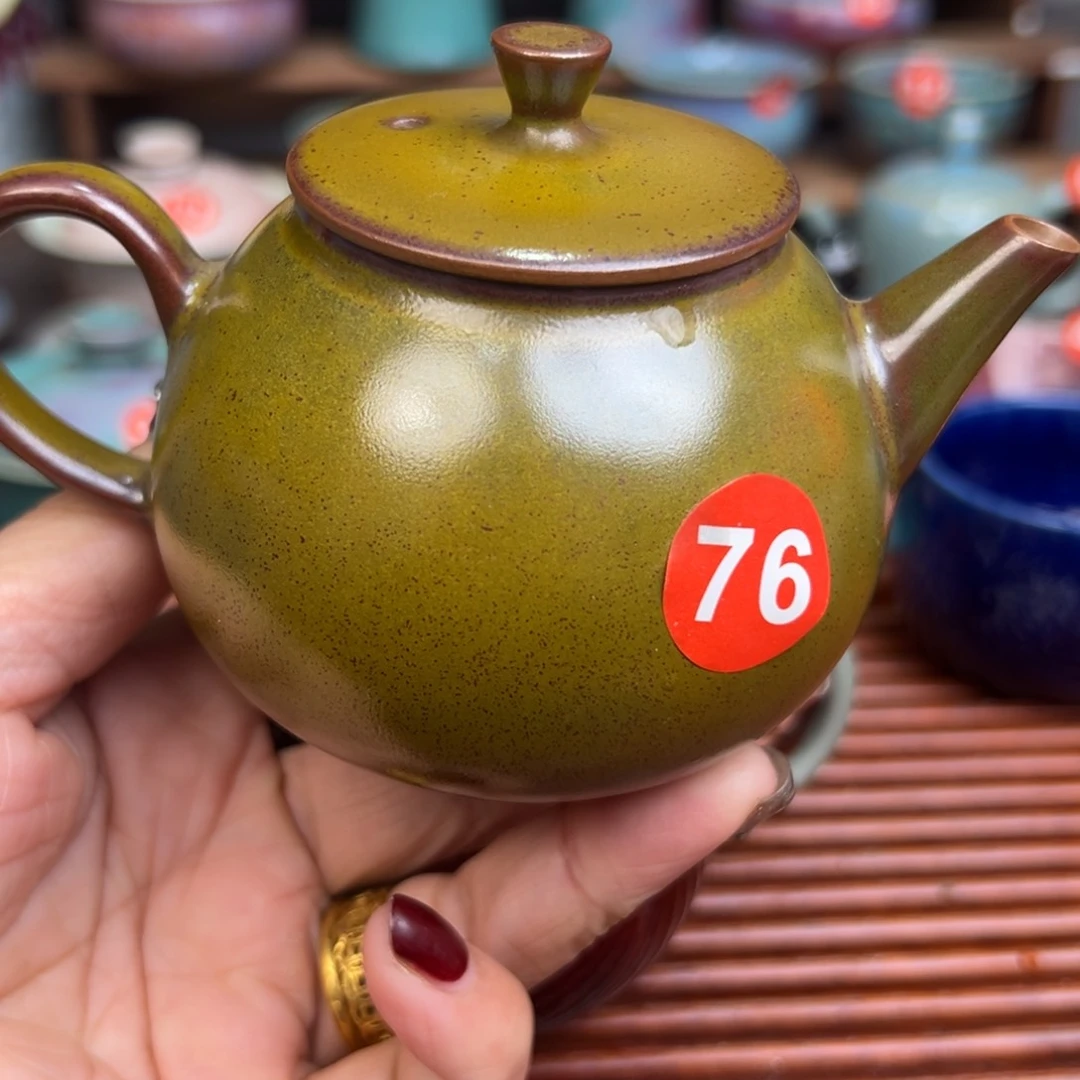 坚*手工制作手拉坯工艺茶具