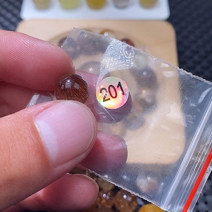 宏***大未镶嵌手链发晶天然水晶手串