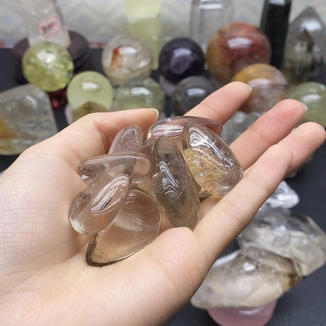 水晶珠宝半成品未镶嵌76水晶石