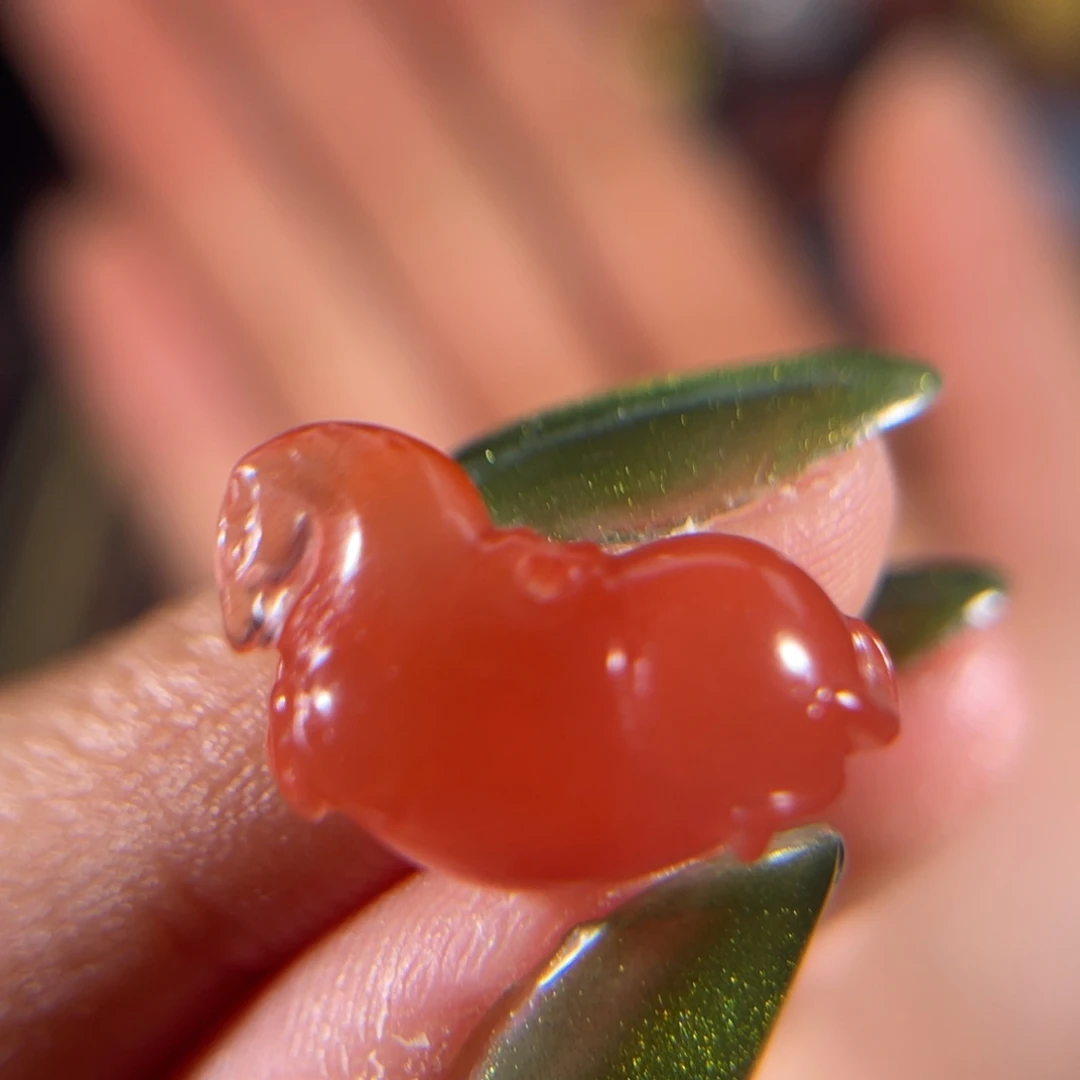 南红玛瑙大黑洞 唐马未镶嵌