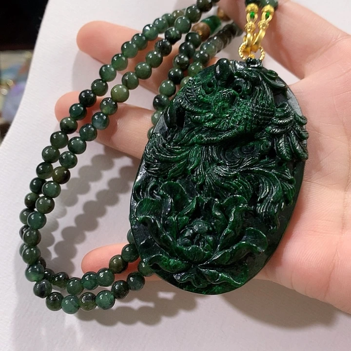 翡翠未镶嵌颈饰翡翠吊坠