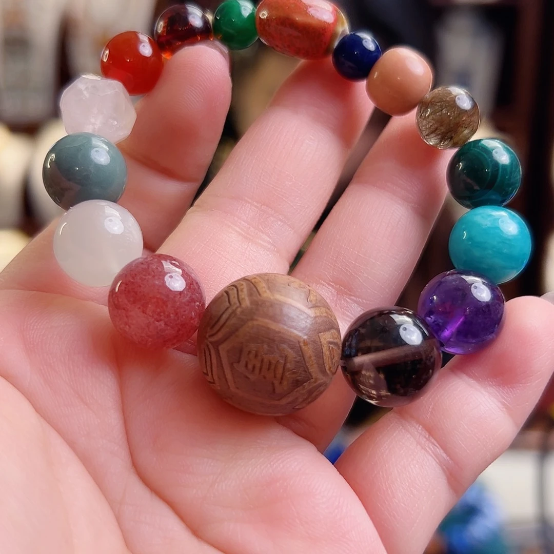 玛瑙未镶嵌手链国风