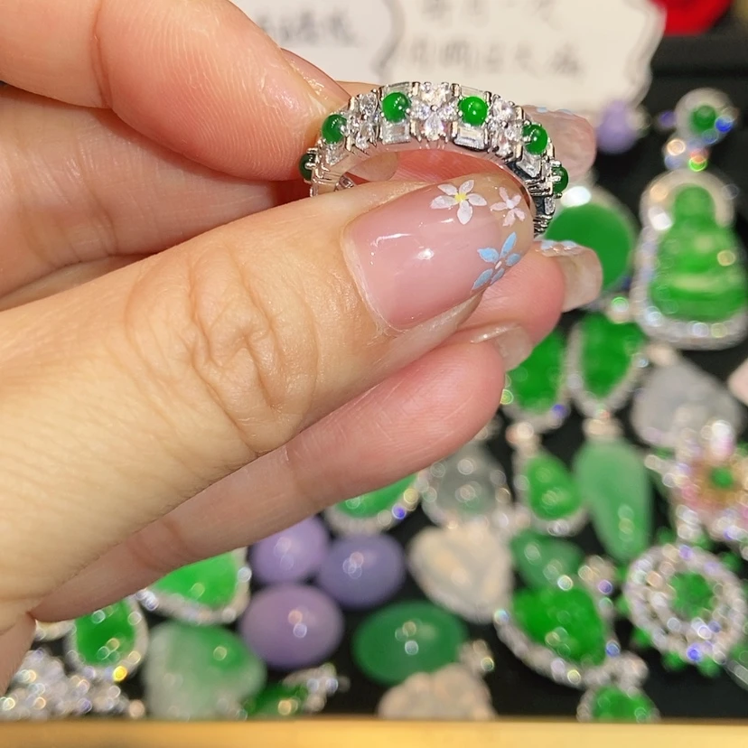 【闪购商品】未镶嵌戒指翡翠天然翡翠