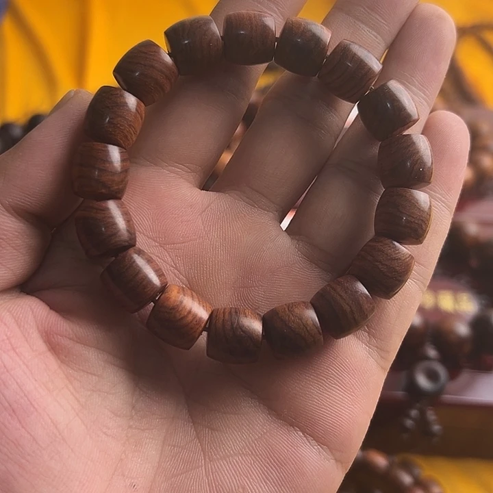 黄花梨/降香黄檀黄南黄花梨桶珠1.2